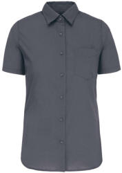 Kariban KA548 JUDITH - LADIES' SHORT-SLEEVED SHIRT XS (K548C-URBAN GREY-XS-12)