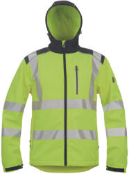 CERVA HVPS softshell dzseki sárga XL