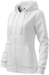 MALFINI Trendy Zipper felső női fehér XL (4110016)