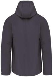 Kariban KA413 MEN'S DETACHABLE HOODED SOFTSHELL JACKET 4XL (K413-TITANIUM-4XL-10)