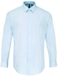 Premier PR207 MEN'S POPLIN SUPREME LONG SLEEVE SHIRT 2XL (PR207LBLU18.5)
