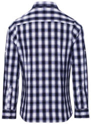 Premier PR350 'MULLIGAN' CHECK - WOMEN'S LONG SLEEVE COTTON SHIRT S (PR350WHNYS)