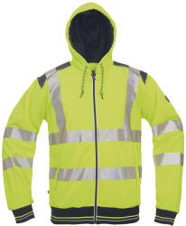 CERVA HVPS kapuc. pulóver sárga S