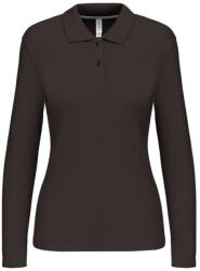 Kariban KA244 LADIES' LONG-SLEEVED POLO SHIRT S (K244-DARK GREY-S-25)
