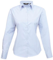 Premier PR300 WOMEN'S LONG SLEEVE POPLIN BLOUSE 7XL (PR300LBLU28)