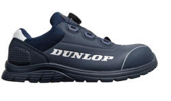 Dunlop Matt Navy S3 ESD gyorsfűzős félcipő