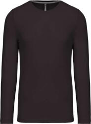 Kariban KA359 FÉRFI HOSSZÚ UJJÚ KÖRNYAKÚ PÓLÓ 2XL (K359-DARK GREY-XXL-50)