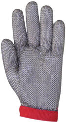  Lánckesztyű Fémgyűrűs ötujjas Védőkesztyű (d) Kék_l