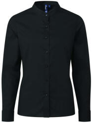 Premier PR358 WOMEN’S BANDED COLLAR 'GRANDAD' SHIRT XL (05056578061931)