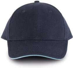 K-UP Kp011 Orlando - 6 Panels Cap U (kp011-navy/sky Blue-unic-100)