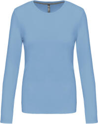 Kariban KA383 NŐI HOSSZÚ UJJÚ KÖRNYAKÚ PÓLÓ S (K383-SKY BLUE-S-50)