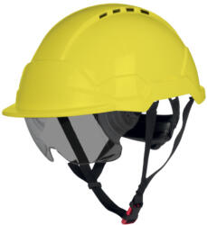  Phoenix Wind Sárga Abs Védősisak, Szellőző, Sötét Szemüveg