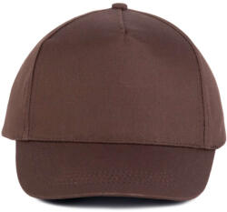 K-UP Kp116 Cotton Cap - 5 Panels U (kp116-chocolate-unic-100)