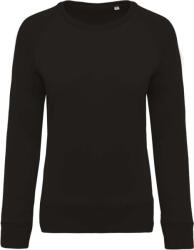 Kariban KA481 LADIES’ ORGANIC COTTON CREW NECK RAGLAN SLEEVE SWEATSHIRT S (K481-BLACK-S-20)