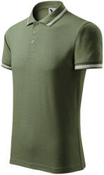 MALFINI Urban galléros póló férfi khaki 2XL (2190917)