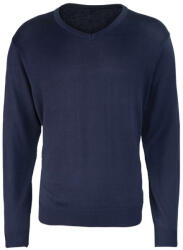 Premier PR694 MEN'S KNITTED V-NECK SWEATER XL (PR694NAVYXL)