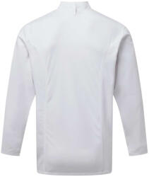 Premier PR903 CHEF'S LONG SLEEVE COOLCHECKER® JACKET WITH MESH BACK PANEL XS (PR903WHITXS)