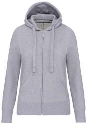 Kariban KA464 LADIES' FULL ZIP HOODED SWEATSHIRT 2XL (K464-OXFORD GREY-XXL-20)