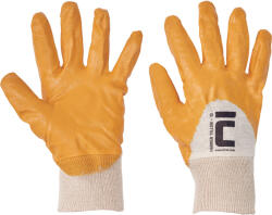  HARRIER sárga mártott nitril kesztyű -9