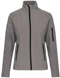 Kariban KA400 LADIES' SOFTSHELL JACKET 3XL (K400-MARL GREY-3XL-10)
