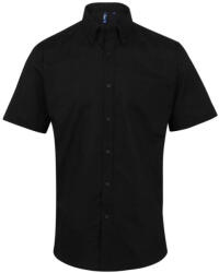Premier PR236 MEN’S SHORT SLEEVE SIGNATURE OXFORD SHIRT M (PR236BLAC15.5)