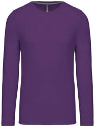 Kariban KA359 FÉRFI HOSSZÚ UJJÚ KÖRNYAKÚ PÓLÓ 2XL (K359-PURPLE-XXL-50)