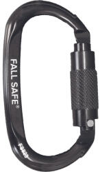 karabély oval ALU twist lock FS823