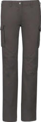 Kariban KA746 LADIES' LIGHTWEIGHT MULTIPOCKET TROUSERS 36 (K746-LIGHT CHARCOAL-36-20)