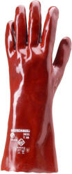  Mártott Pvc Kesztyű, Bordó, Sav/lúg/olajálló, 36cm_9