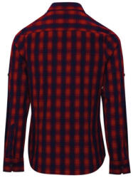 Premier PR350 'MULLIGAN' CHECK - WOMEN'S LONG SLEEVE COTTON SHIRT 2XL (PR350RDNY2XL)