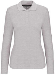 Kariban KA244 LADIES' LONG-SLEEVED POLO SHIRT XL (K244-OXFORD GREY-XL-25)