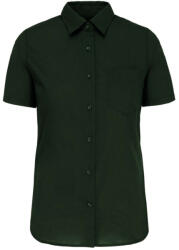Kariban KA548 JUDITH - LADIES' SHORT-SLEEVED SHIRT 2XL (K548-FOREST GREEN-XXL-12)