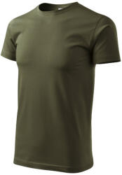 MALFINI Heavy New póló unisex military L (1376915)