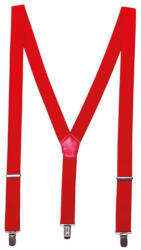 Premier PR701 CLIP-ON TROUSER BRACES/SUSPENDERS U (PR701REDD048)