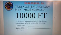  Ajándékutalvány 10000FT értékben