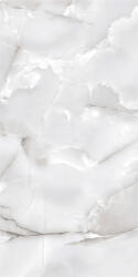 Anka Seramik Gresie tip marmura, Aden Light Grey ADE1 60x120 cm, rectificata, portelanata, alb, gri, finisaj lucios (8698853207312)