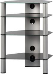 Sonorous RX 2140 Silver-Piano Black Hi-Fi / TV Asztalok (RX-2140-B-SLV)