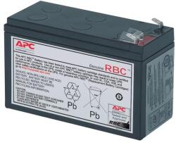 APC Replacement Battery Cartridge, VRLA battery, 9Ah, 12VDC, 2-year warranty (RBC17)