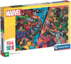 Clementoni Marvel: Super Color Puzzle 104 piese - Clementoni (25061) Puzzle