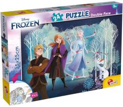 Lisciani Frozen 2 în 1 puzzle de 24 piese și carte de colorat 35x25cm - Lisciani (99481) Puzzle
