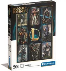 Clementoni League of Legends: Heroes HQC puzzle 500 bucăți - Clementoni (35122) Puzzle