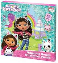 Luna Luna: Puzzle magnetic cu model căsuța lui Gabi, 3x20 piese (000574114) Puzzle