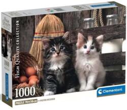 Clementoni Pisicuțe adorabile HQC puzzle 1000 de piese - Clementoni (39943) Puzzle