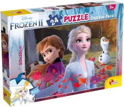 Lisciani Frozen 2, puzzle și carte de colorat 2 în 1, 24 piese, 50x35cm - Lisciani (81295) Puzzle