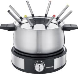 Severin Комплект за фондю и уред за палачинки 2в1 FO 2471 Severin черен (SEVE3413015)