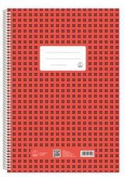 Fűzfői Papírmanufaktúra Novum A/4 70 lapos kockás spirálfüzet (70870000FG)