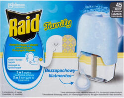 Raid Family elektromos szúnyogirtó utántöltővel 27 ml