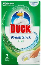DUCK Fresh Stick Pine 4in1 WC-öblítő csík 3x9 g