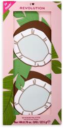 Revolution Beauty Tasty Coconut Eyeshadow Palette Сенки палитра 22, 5gr