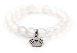 Agato Beneto Gyöngy karkötő matt kristályból MINK68/17